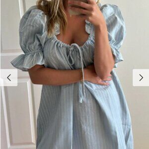 Stone Cold Fox Blue Baby Doll Dress